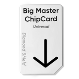 Big Master Chipkarte