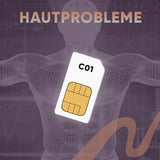 Hautprobleme Chipkarte (Nach Dr. Clark - C01)