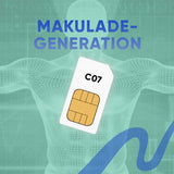 Makuladegeneration Chipkarte (Nach Dr. Clark - C07)
