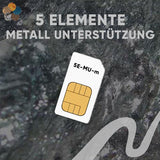 Metall Unterstützung Chipkarte - 5 Elemente